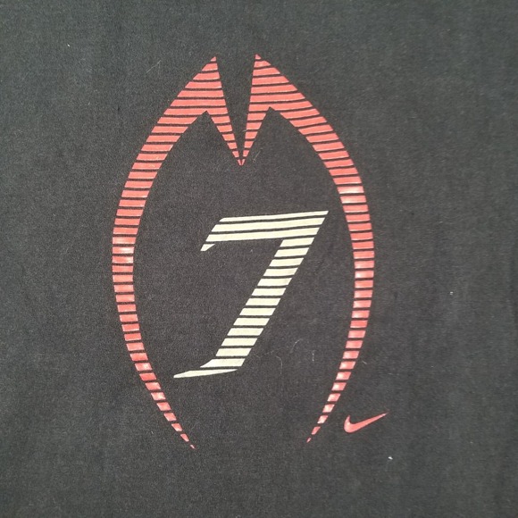 VTG Nike Michael Vick 7 Logo Silver Tag T-Shirt Sz XL See Pics Rare - Picture 2 of 10